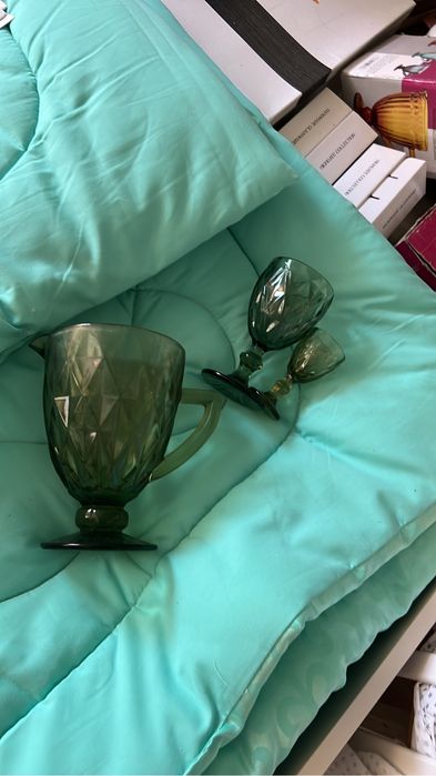 Фужеры, графин, рюмки