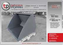 Cupă cereale și materiale ușoare  0.8 - 1.5 m