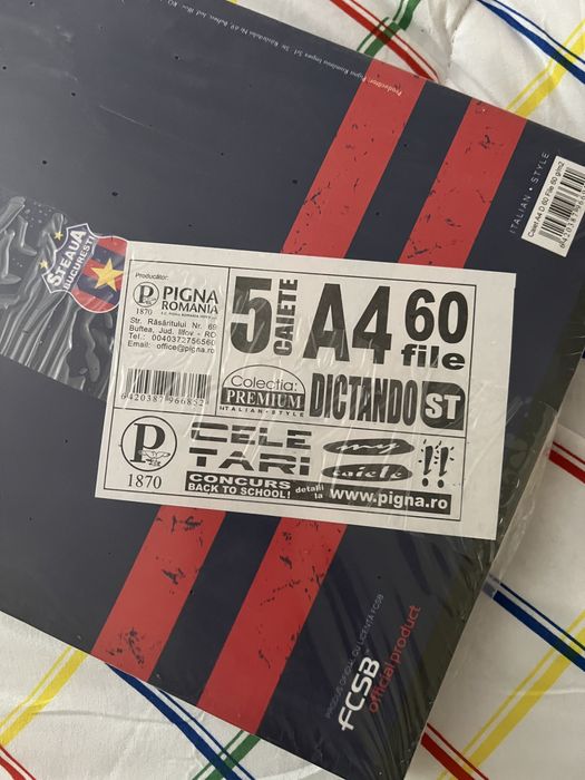 Caiete matematica si dictando A4 si A5 mari, mici- 48,60 si 80 de file