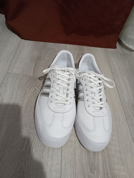 Adidas Sambarose alb