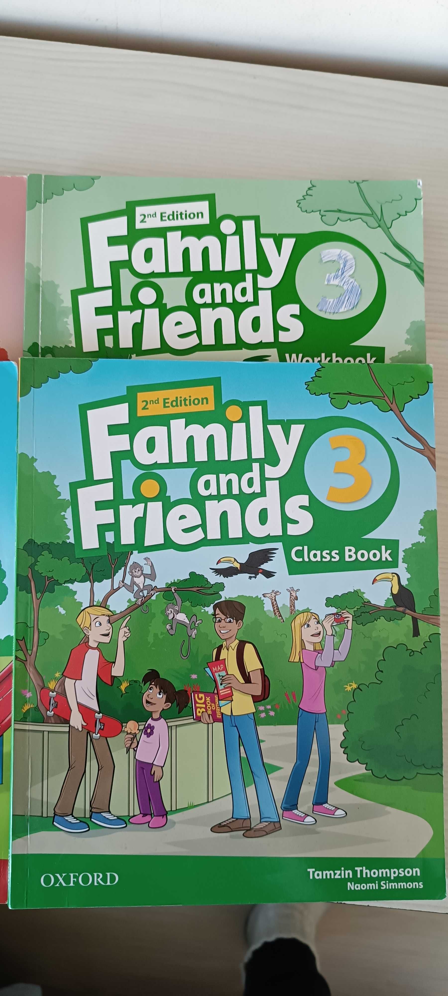 Учебник по английски family end friends 2,3 class book