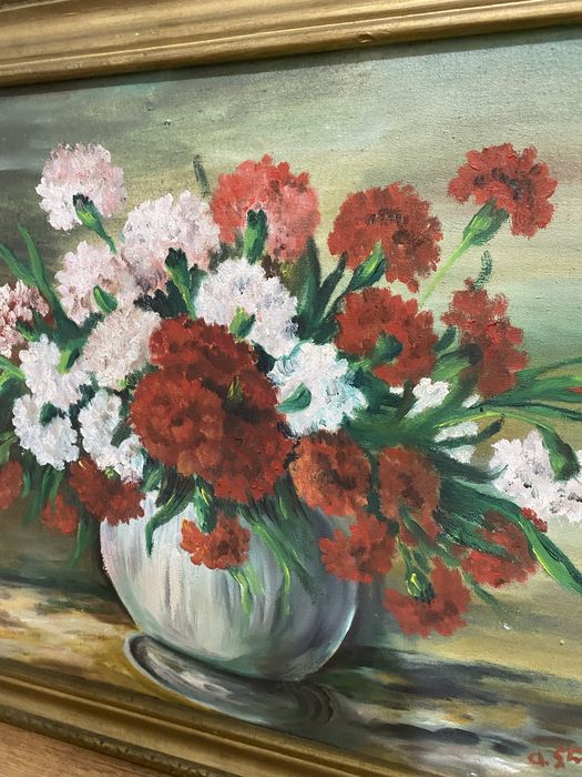 Tablou pictat ulei pe panza 1981