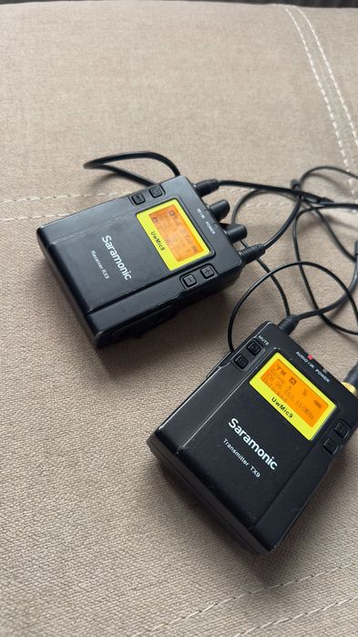 Set microfon wireless Saramonic UwMic9 Kit2RX9+2TX9  nu sennheiser