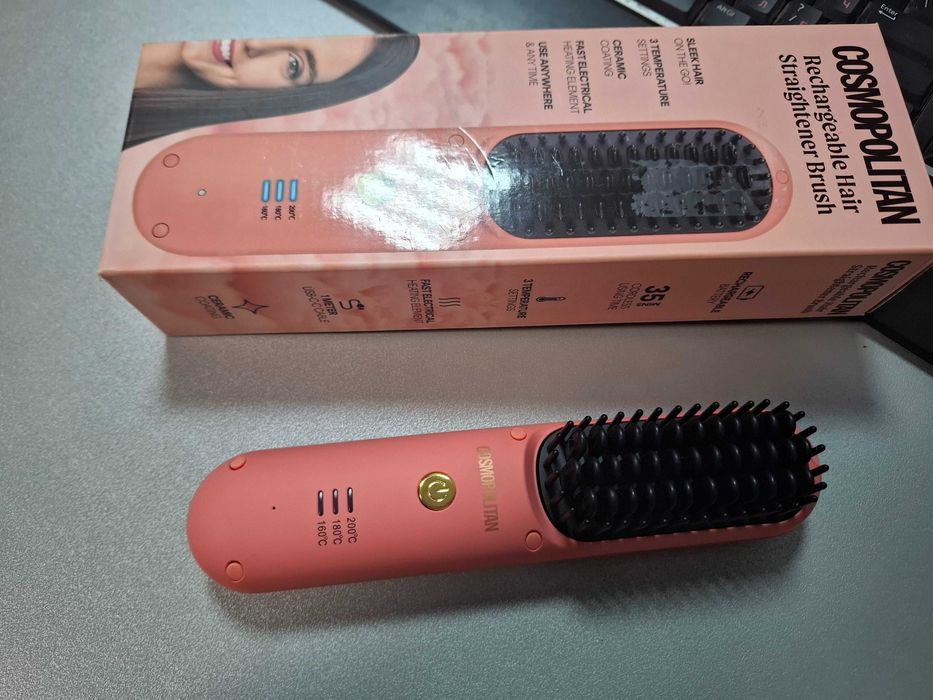 Четка за коса безжична четка да изправяне