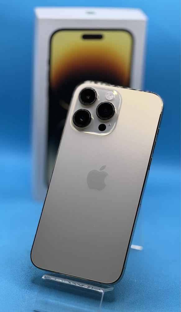 ГАРАНЦИОНЕН!!! Apple iPhone 14 Pro Max, 256GB, 6GB RAM, 5G, Gold