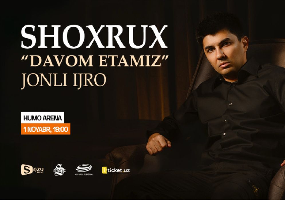 Shoxrux kansert 1 noyabr