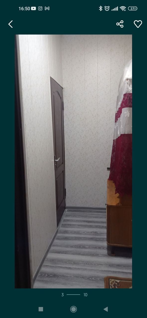 Продается своя квартира на Юнус Абаде 12 квартал 1комнатная переделанн