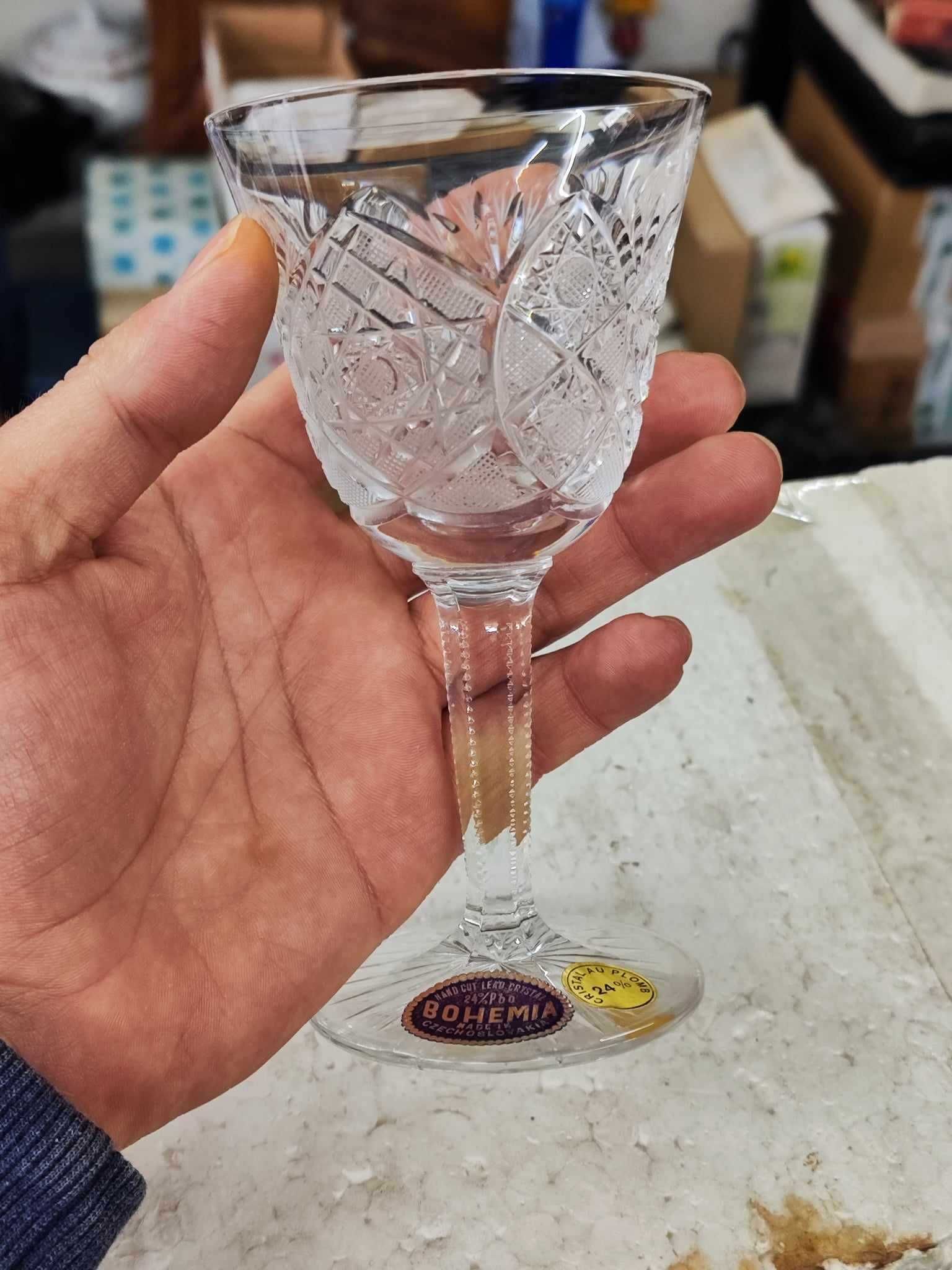 Чешки кристал Bohemia нови кристални чаши