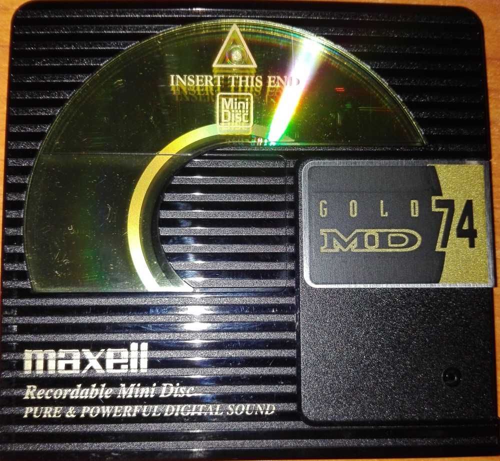 Mini Disc Maxell Gold  - 74min