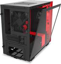 [Нова разопакована] mini ITX кутия NZXT H210i black and red (вкл ДДС)