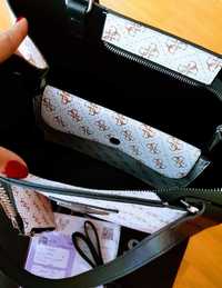 Geanta Guess/portofel mini atasat/portofel interior,saculet  eticheta