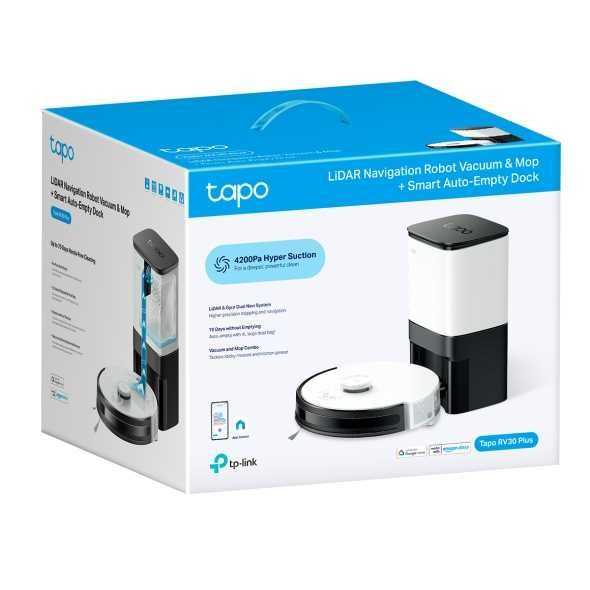 TP-Link Tapo RV30 Plus Робот-пылесос,c LiDAR /RV10 PLUS/ LITE/RV10