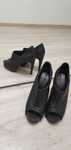 Pantofi dama piele 39.5 Calvin Klein toc 13