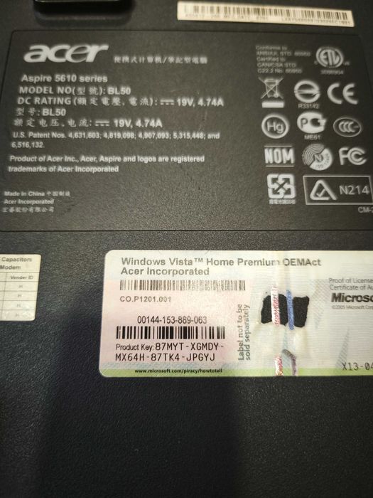 Ноутбук Acer продается