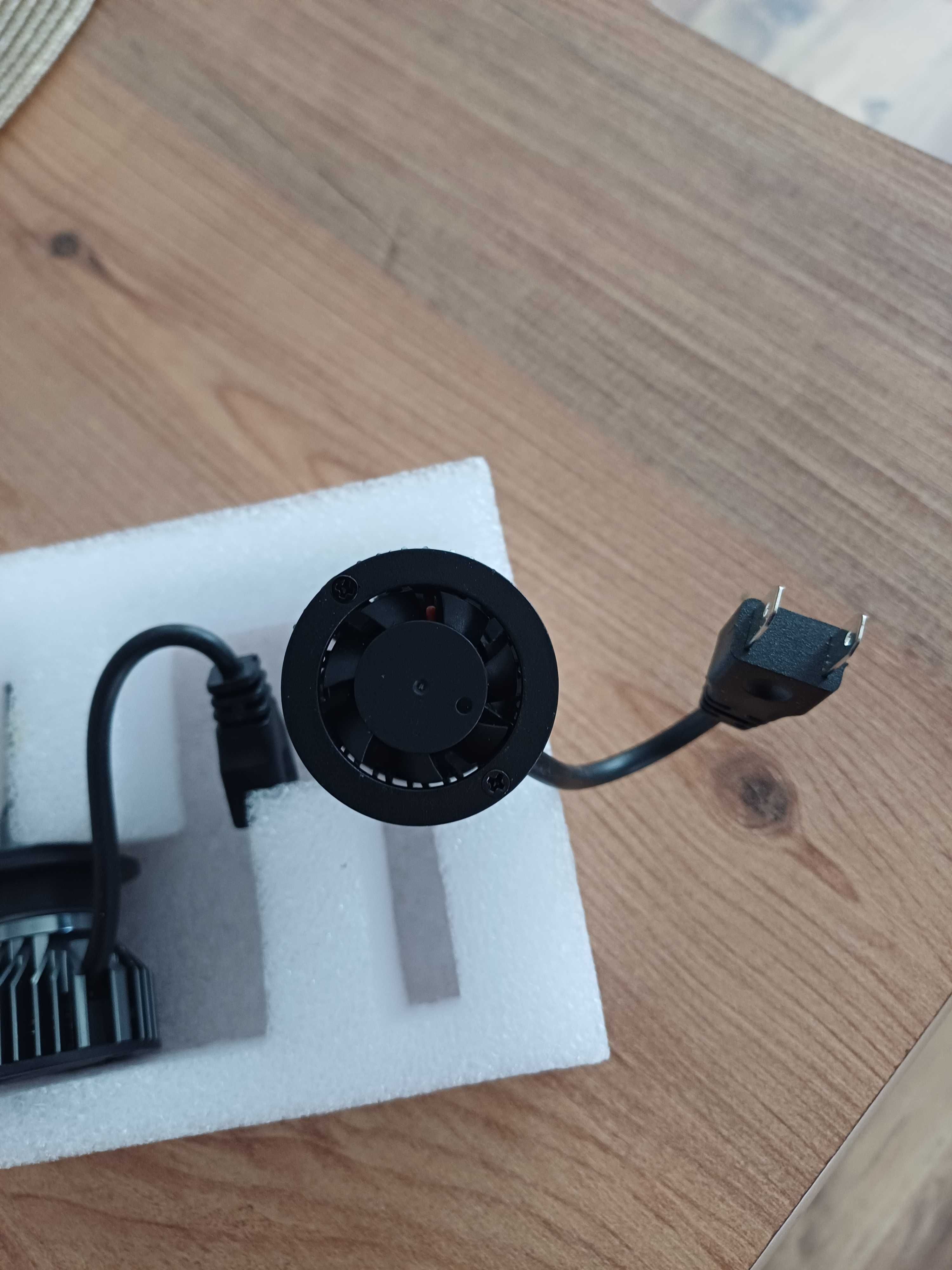 H7 LED крушки за фарове – 10 000LM, вентилатор, 6000K, мощни!