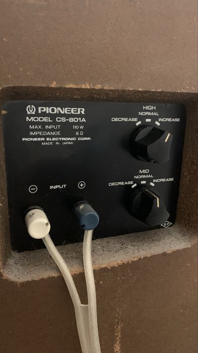 Vand/Shimb Boxe Pioneer CS 801A