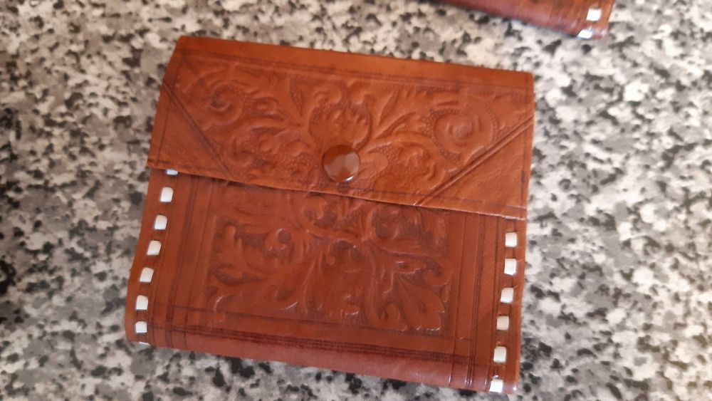 Portofele piele naturala vintage, noi,nefolosite