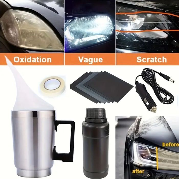 Комплект за реставрация на автомобилни фарове