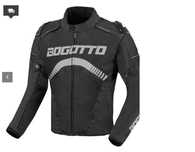 Geaca motocicleta cu protectii marimea M, 52+protectie ploaie