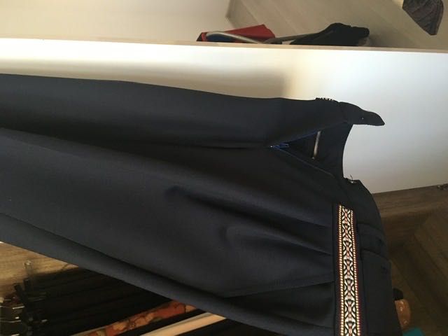 Pantaloni dama Ina Design, bleumarin, marimea 36/S