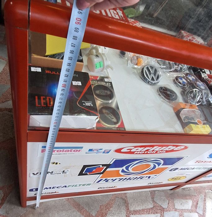 Стъклени алуминиеви щандове/витрини за магазин