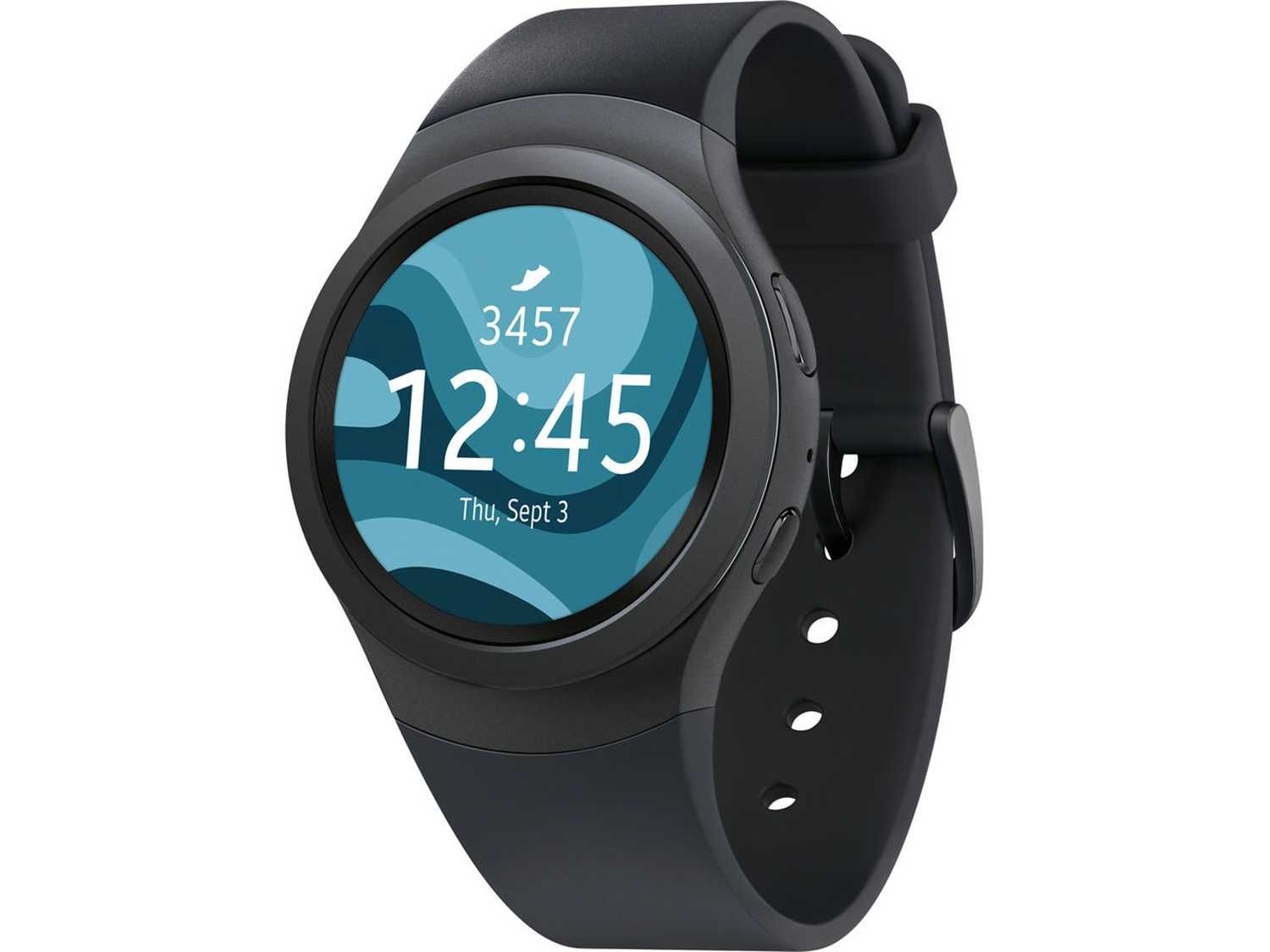 Часовник Samsung Gear S2 Sport Dark Gray 316L Stainless Steel Case