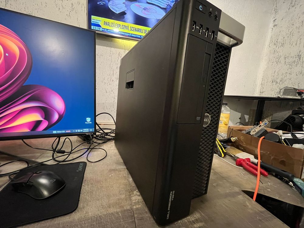 Unitate pc Dell Precision 32gb ram, quadro similar i7 7700 workstation
