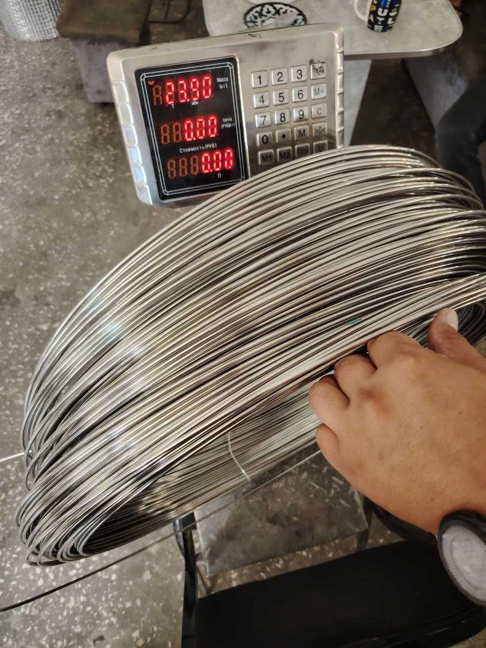 Проволока нержавеющая 304 Ø от 0,8 до 6 мм
