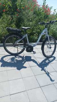 Продавам алуминиев електрически велосипед 26 цола