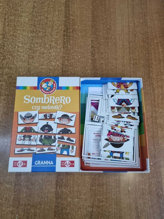 Joc Puzzle Granna, Sombrero, Rase umane, carton, cutie completă.