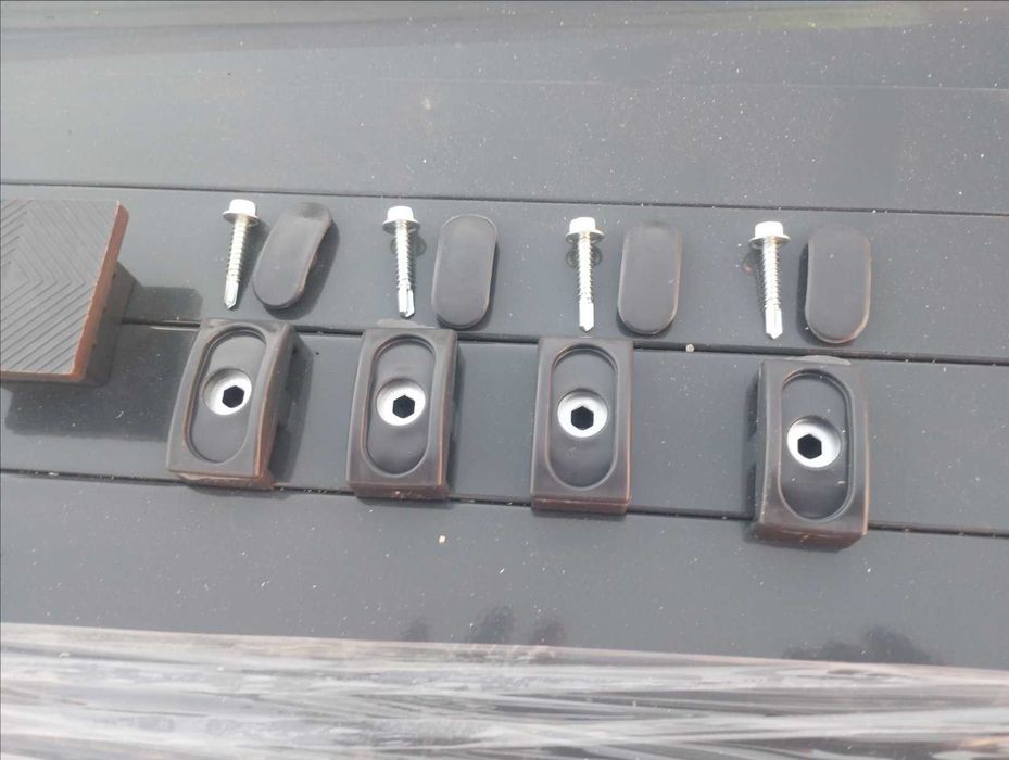 Оградни пана и колове 205/250 Антрацит