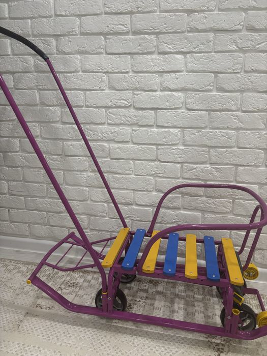 Продам санки на колесах