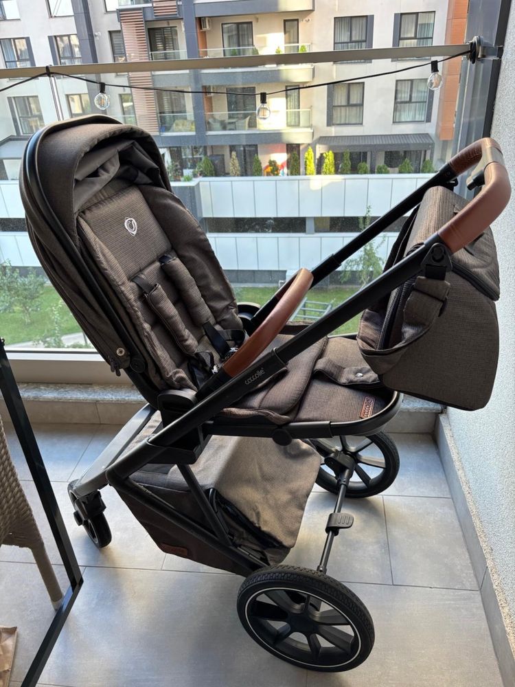 Carucior 3 in 1 Coccolle Nessia Gri - Stare foarte buna