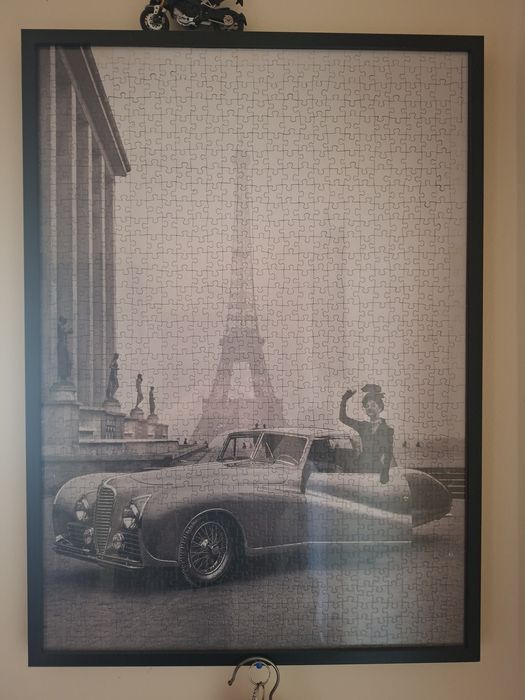 Puzzle alb negru & color