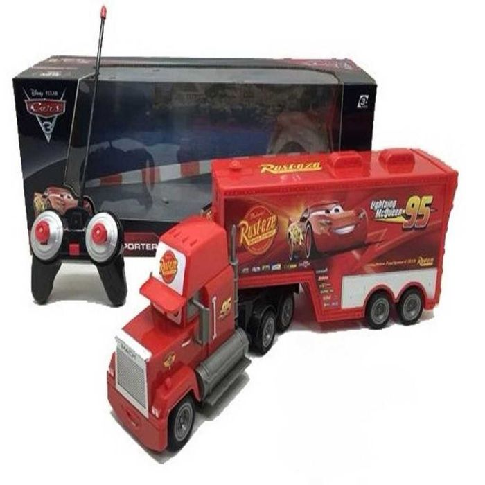 Радиоуправляем камион Mack Rust-eze Transporter с Мълнията Маккуин