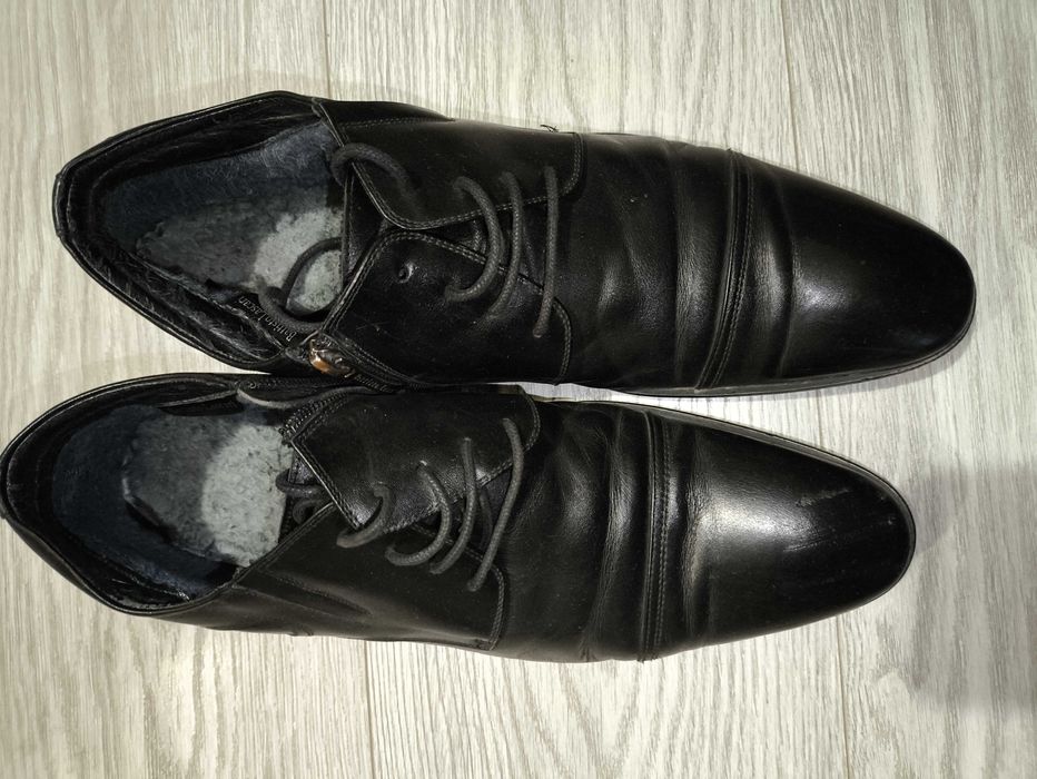 Туфли мужские утепленные