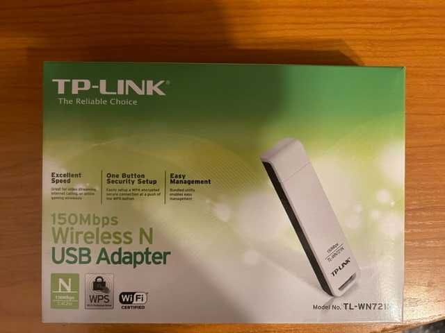 Adaptor wireless tp link model tl wn721n