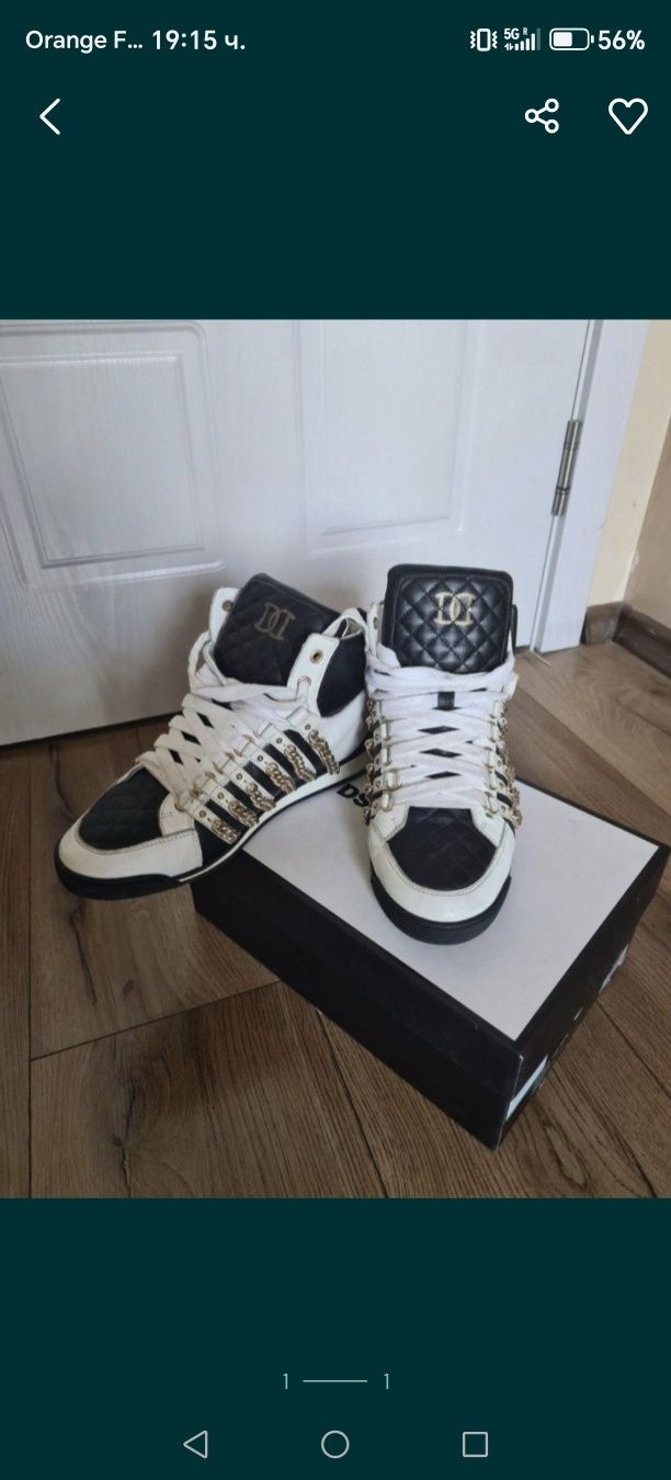 Оригинални кецове Dsquared2