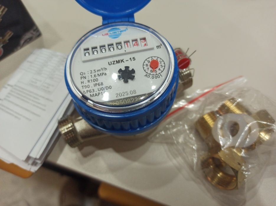 Янги Счетчик сотилади Uzmeter DN15