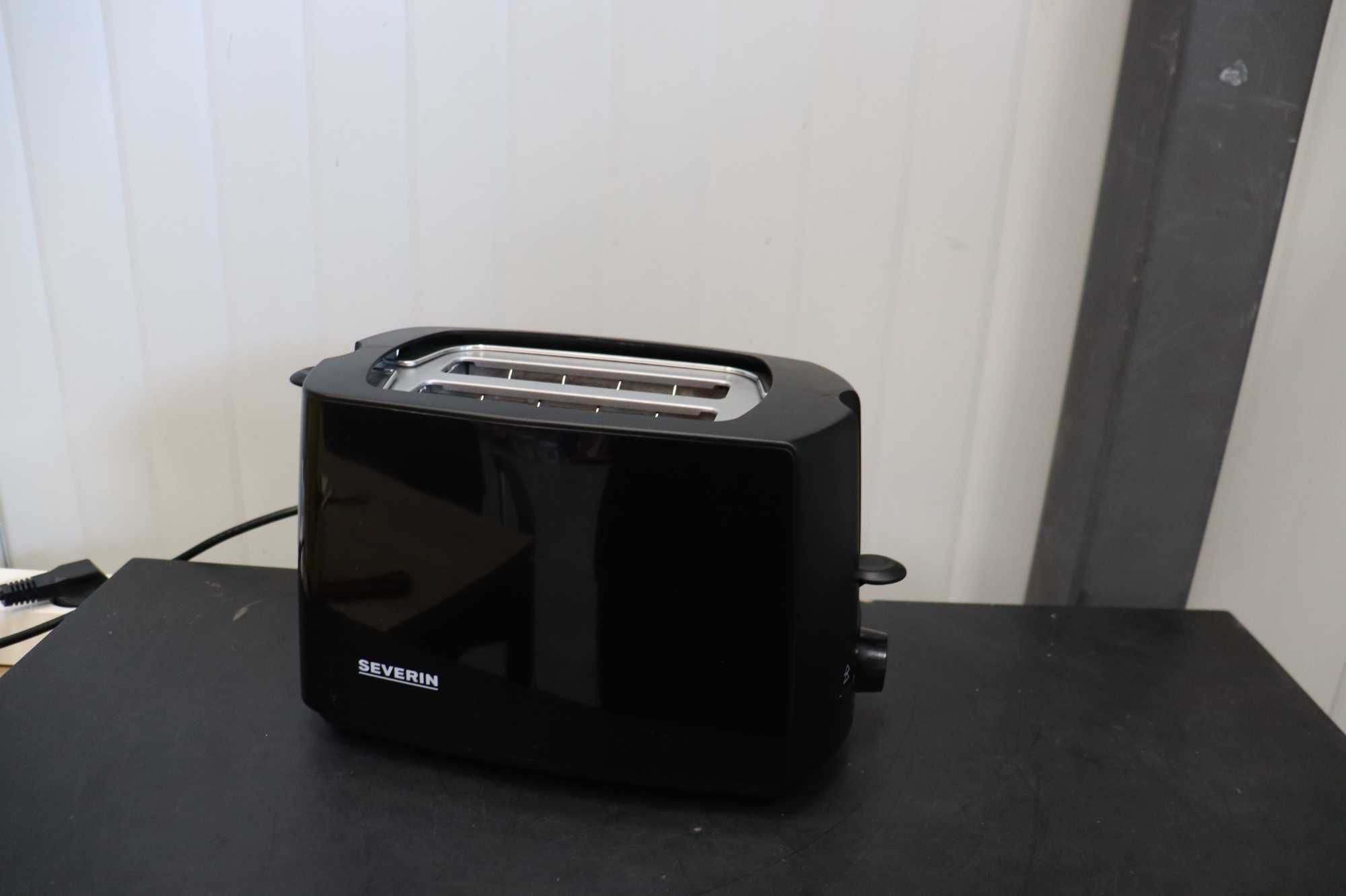 SEVERIN Автоматичен тостер 700 W, компактен тостер до 2 филийки
