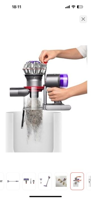 Продам пылесос dyson v8 motorhead