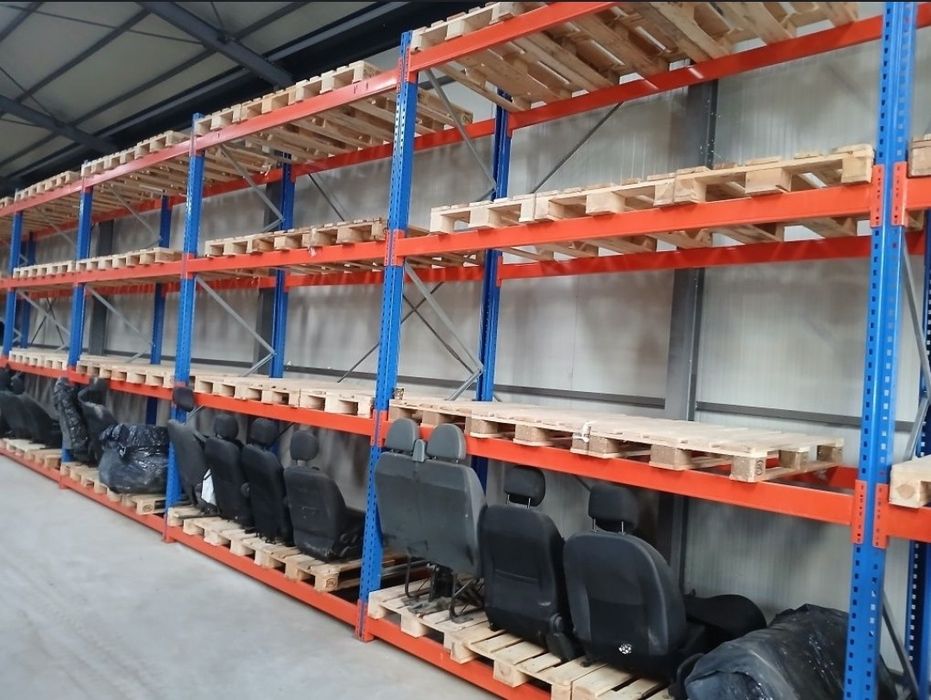 Rafturi metalice depozitare paleti 456xi9