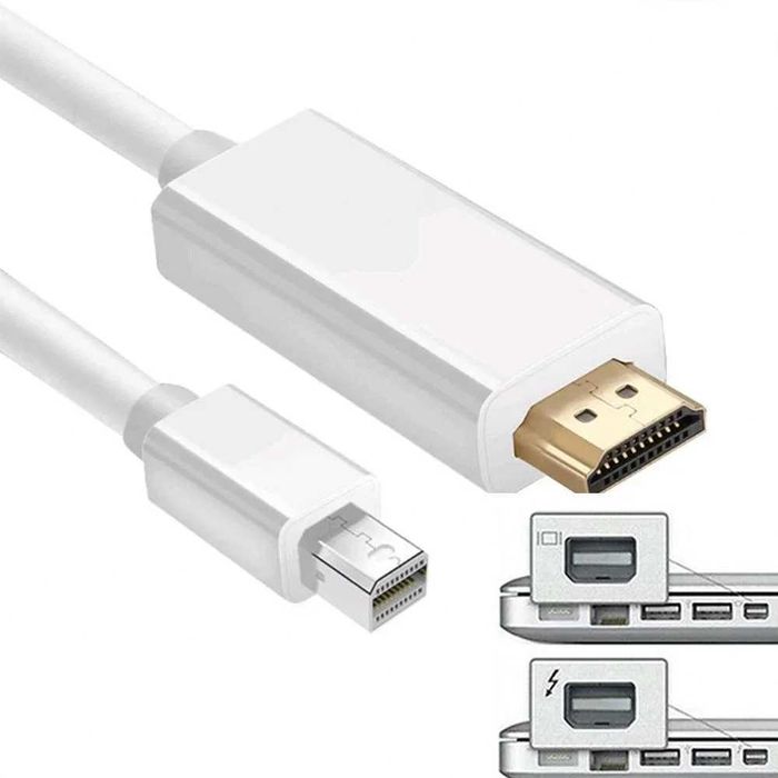 Cablu adaptor Mini DisplayPort / Thunderbolt la HDMI pt Macbook - 3M