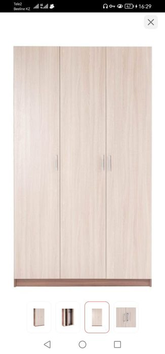шкаф новый, светлый