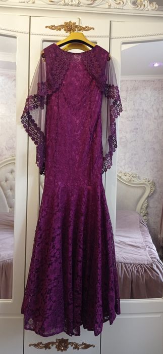 Платье вечернее рыбка