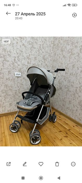 Лёгкая летняя коляска для прогулок