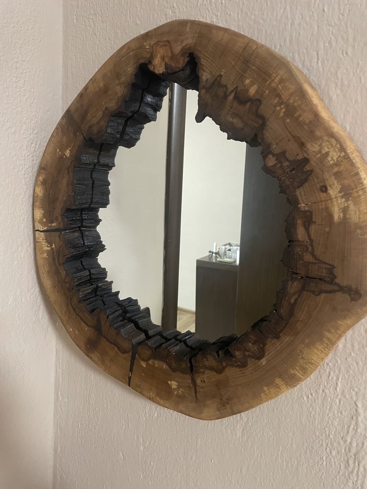 Ръчно изработени огледала от орех