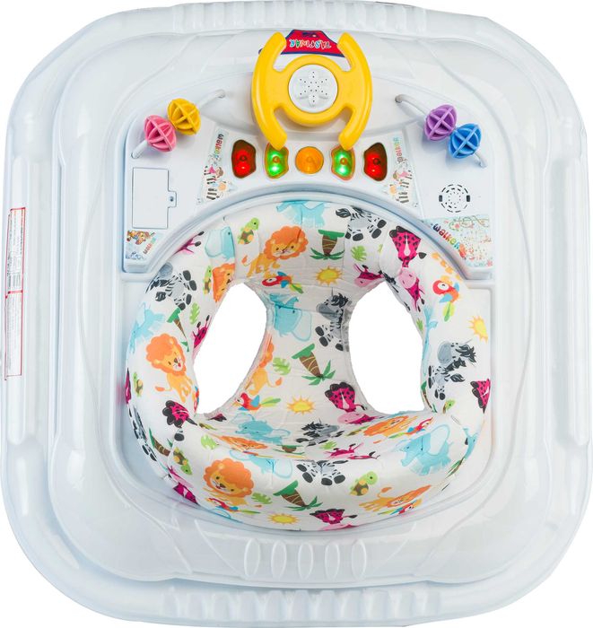 Музикална Бебешка проходилка 3 в 1 Moni Jungle Fun с 5 мелодии и играч