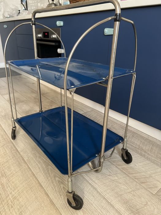 Винтажный складной сервировочный столик