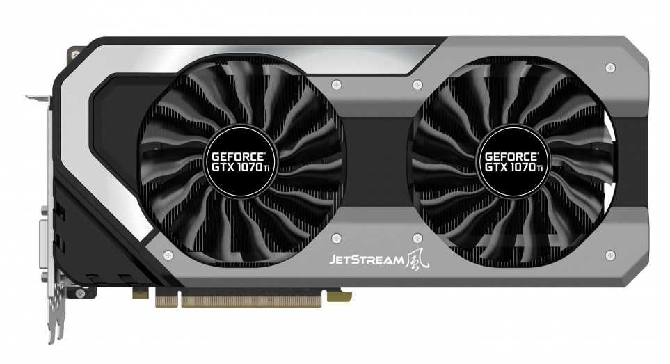 видеокарта Palit GeForce GTX 1070 Ti JetStream 8GB GDDR5 256bit